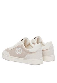 Guess Sneakersy 183329 Biały. Kolor: beżowy. Materiał: materiał #2