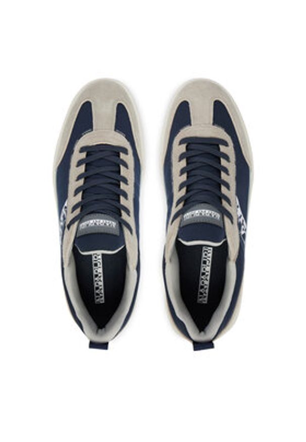 Napapijri Sneakersy NP0A8BBX Granatowy. Kolor: niebieski. Materiał: materiał