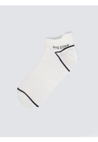 Big-Star - Stopki męskie bawełniane białe Serhios 100. Kolor: biały. Materiał: bawełna #1