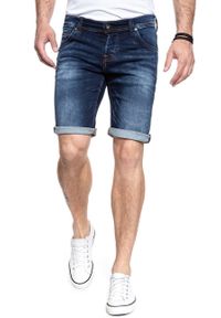 Mustang - SPODENKI MĘSKIE MUSTANG Chicago Short DENIM BLUE 1007113 5000 923. Materiał: denim #6