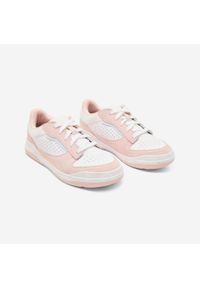 Buty sportowe dla dzieci Decathlon Playventure City Laces. Kolor: biały, różowy, wielokolorowy. Materiał: kauczuk. Sport: turystyka piesza