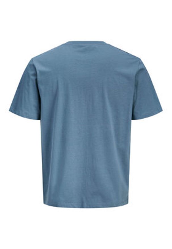 Jack & Jones T-Shirt Indiana Tee 12288112 Granatowy Regular Fit. Kolor: niebieski. Materiał: bawełna