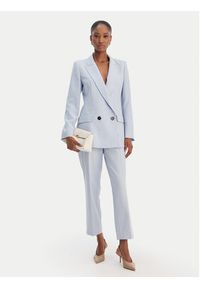 Marella Marynarka Canzone 2613041151 Błękitny Regular Fit. Kolor: niebieski. Materiał: syntetyk #5