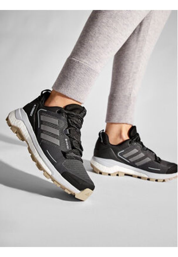 Adidas - adidas Trekkingi Terrex Skychaser 2 Gtx W GORE-TEX Czarny. Kolor: czarny. Materiał: materiał