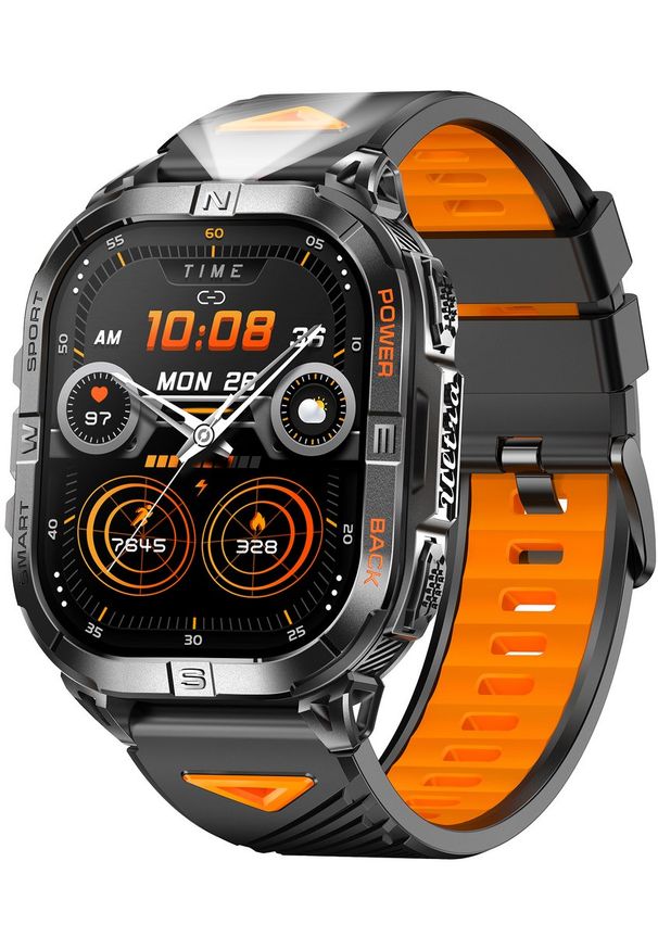 Smartwatch GlacierX Smartwatch Drift Black GX-DC72. Rodzaj zegarka: smartwatch