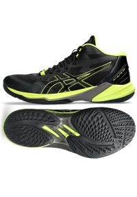 Buty Asics Sky Elite Ff Mt 2 M 1051A065-004 czarne czarne. Kolor: czarny. Materiał: guma, materiał. Szerokość cholewki: normalna. Sport: siatkówka