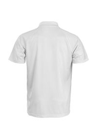 SPIRO - Koszulka Polo Dla Dorosłych Unisex Performance AirCool. Typ kołnierza: polo. Kolor: biały