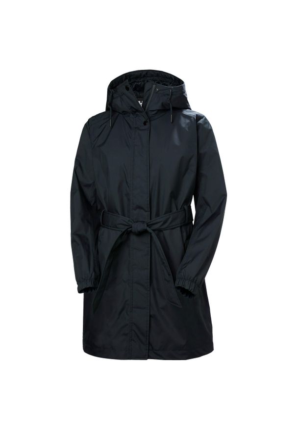 Damska kurtka wodoodporna Helly Hansen Classic Ins Trench. Okazja: na co dzień. Kolor: niebieski. Styl: casual