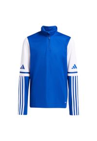 Adidas - Bluza dla dzieci adidas Squadra 25 Training Top. Kolor: niebieski, wielokolorowy, biały. Materiał: poliester. Sport: fitness, piłka nożna #1