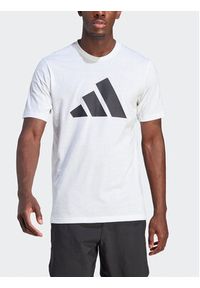 Adidas - adidas T-Shirt Train Essentials Feelready Logo Training IM4373 Biały Regular Fit. Kolor: biały. Materiał: bawełna, syntetyk