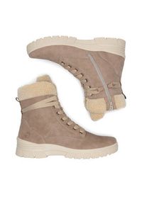 Remonte Trzewiki D0E76-20 Beżowy. Kolor: beżowy. Materiał: skóra, syntetyk #6