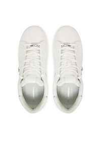 Karl Lagerfeld - KARL LAGERFELD Sneakersy KL52534A Biały. Kolor: biały. Materiał: skóra