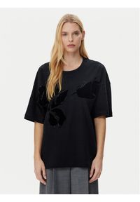 BOSS T-Shirt 50532093 Czarny Relaxed Fit. Kolor: czarny. Materiał: bawełna #1