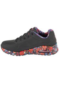 skechers - Buty sportowe Sneakersy damskie, Uno - Majestic Garden. Kolor: czarny. Sport: turystyka piesza