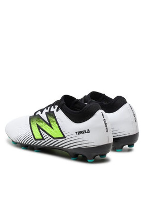 New Balance Buty do piłki nożnej Tekela Magique Ag V4+ ST3AH45 Biały. Kolor: biały. Materiał: skóra
