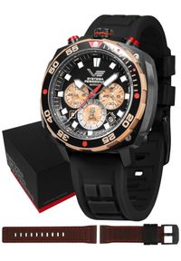 Zegarek męski Vostok Europe VK67-650E721SB czarny. Kolor: czarny #1