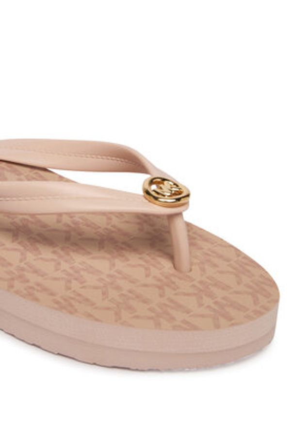 MICHAEL Michael Kors Japonki Posie Flip Flop 40S6PSFA2Q Różowy. Kolor: różowy. Materiał: syntetyk