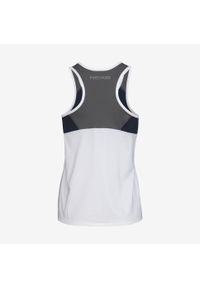 Head - Koszulka bez rękawów dla dziewczynek CLUB 22 Tank Top. Kolor: biały. Materiał: jersey, materiał, poliester. Długość rękawa: bez rękawów