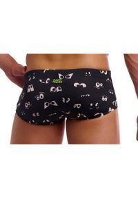 FUNKY TRUNKS - Kąpielówki Funky Trunks Eye Spy - trunki męskie. Kolor: czarny