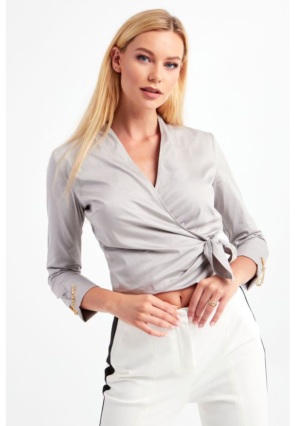 Elisabetta Franchi - KOSZULA ELISABETTA FRANCHI. Długość: krótkie