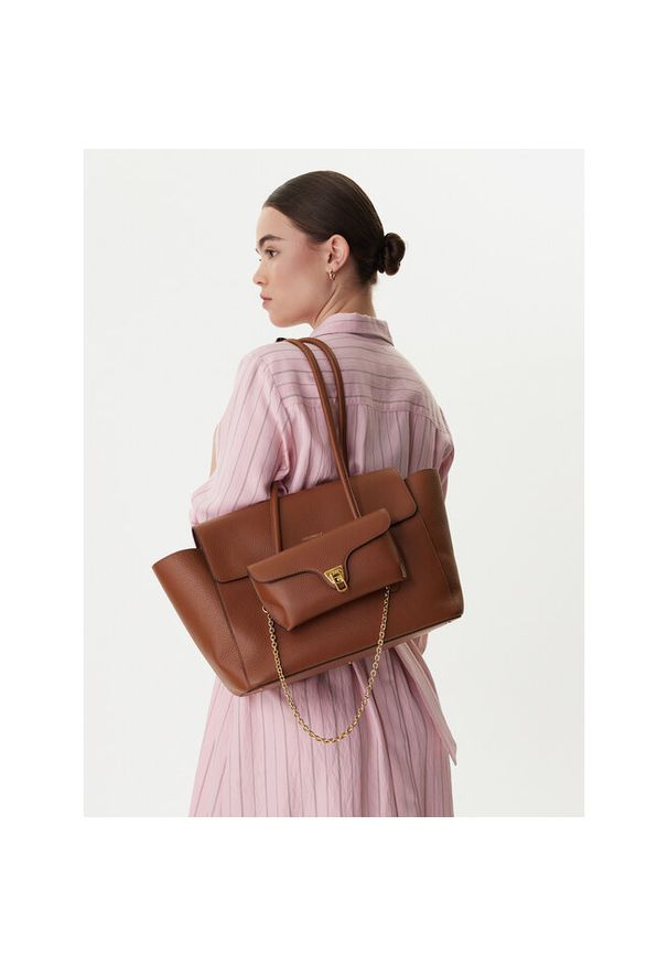 Torebka Coccinelle. Kolor: brązowy