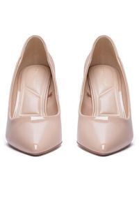 Jenny Fairy Szpilki WFA3006-1 Beżowy. Kolor: beżowy. Materiał: skóra. Obcas: na szpilce #2