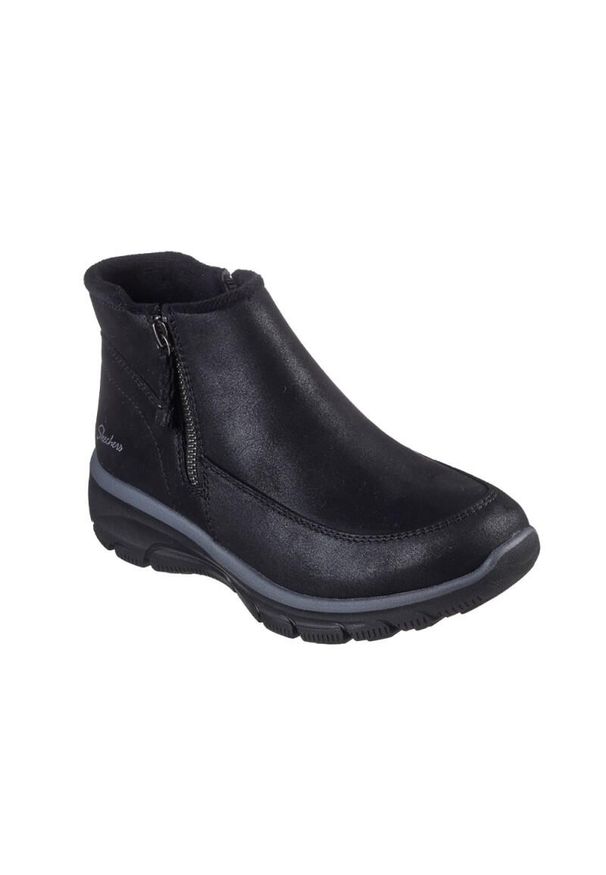 skechers - SKECHERS EASY GOING INTO FALL Czarny. Kolor: czarny. Materiał: syntetyk, tkanina. Styl: sportowy
