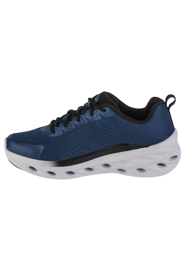 skechers - Buty do biegania męskie, Skechers Glide Step Swift - Frayment. Kolor: niebieski