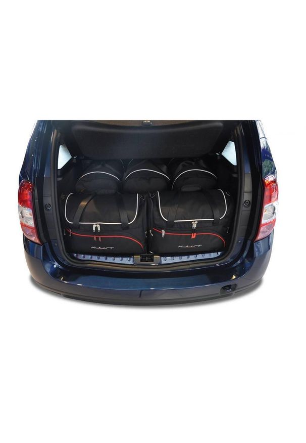 KJUST - Torby Do Bagażnika Dacia Duster 2010-2017 5Szt Kjust. Kolor: czarny. Styl: sportowy