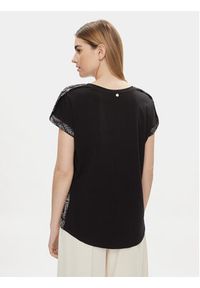 Liu Jo Bluzka MA4116 J7821 Czarny Regular Fit. Kolor: czarny. Materiał: syntetyk