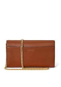 Lauren Ralph Lauren - LAUREN RALPH LAUREN Torebka 432980206002 Brązowy. Kolor: brązowy. Materiał: skórzane #4