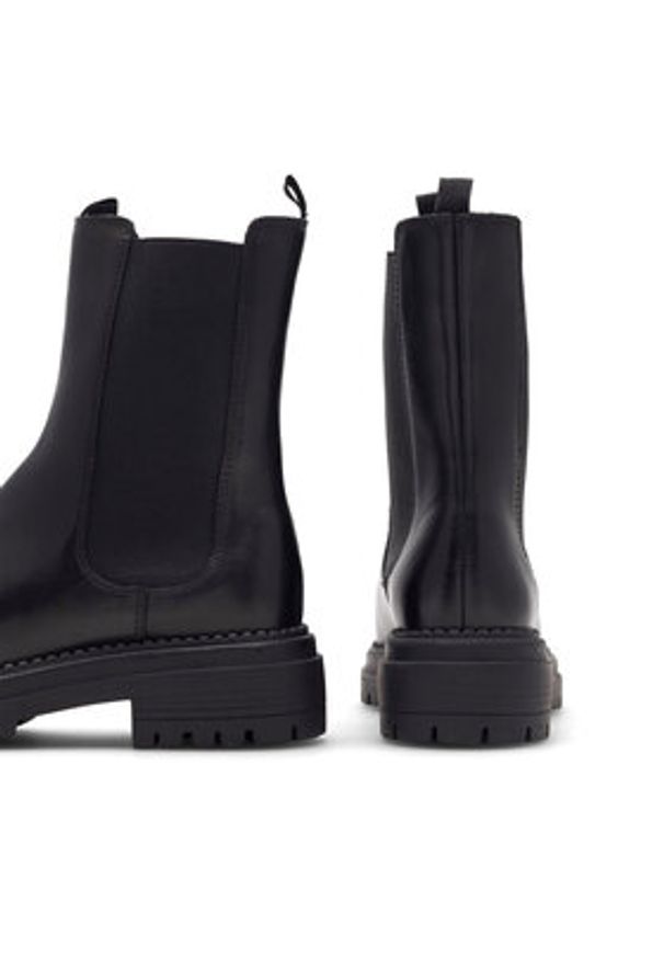 Lasocki Botki RST-WHETHER-02 Czarny. Kolor: czarny. Materiał: materiał