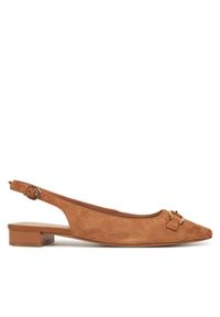 Czółenka Geox. Kolor: brązowy #1