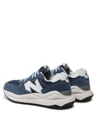 New Balance Sneakersy M5740VPA Niebieski. Kolor: niebieski. Materiał: zamsz, skóra