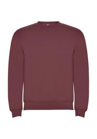 ROLY - Bluza Unisex Dla Dorosłych Clasica Z Okrągłym Dekoltem. Kolor: czerwony