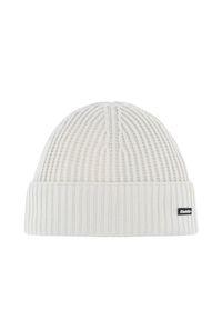 Czapka z wełną merino unisex Eisbar Nordic MU. Kolor: biały. Materiał: wełna. Sezon: zima