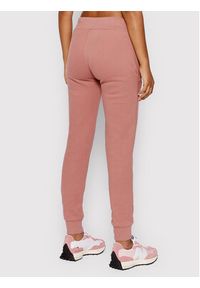 Superdry Spodnie dresowe Script Style W7010615A Różowy Regular Fit. Kolor: różowy. Materiał: dresówka, bawełna