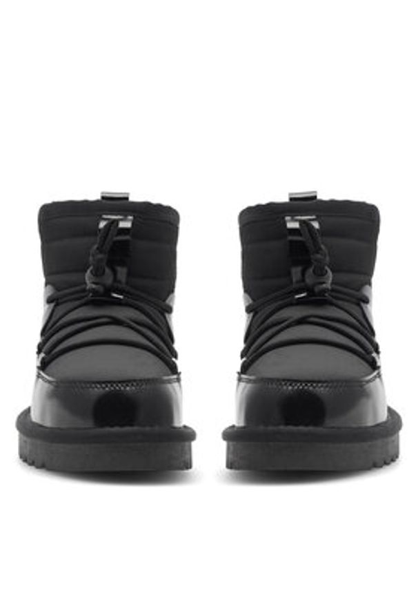 Sergio Bardi Śniegowce WFA1634-12Z-SB Czarny. Kolor: czarny. Materiał: skóra, syntetyk