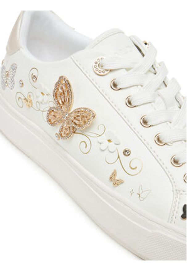 Aldo Sneakersy Saxony 13966826 Biały. Kolor: biały. Materiał: skóra