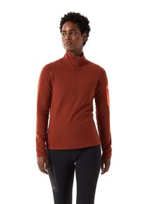 Bluza trekkingowa damska Arc'teryx Kyanite Zip Neck. Kolor: czerwony