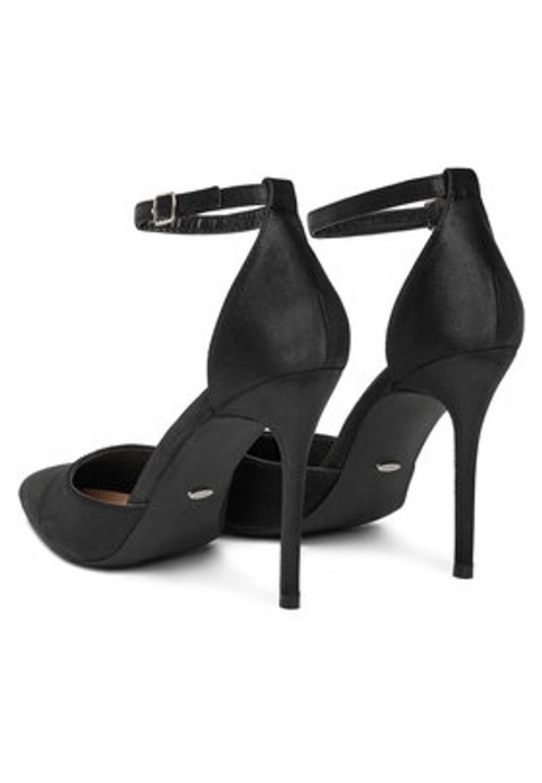 DeeZee Szpilki AL9631-6 Czarny. Kolor: czarny. Materiał: skóra. Obcas: na szpilce