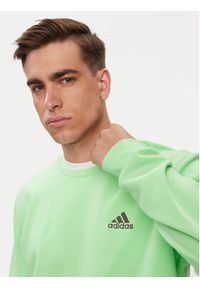 Adidas - adidas Bluza Essentials IN0326 Zielony Regular Fit. Kolor: zielony. Materiał: bawełna #3
