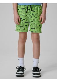 4f - 4F Spodenki plażowe boardshorty chłopięce - multikolor 122/128 (6-8 lat). Kolor: wielokolorowy. Materiał: włókno #2