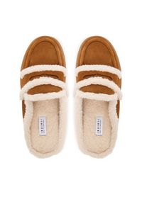 Inuikii Klapki Mule Wool 1004.017.0011 Brązowy. Kolor: brązowy. Materiał: zamsz, skóra #5