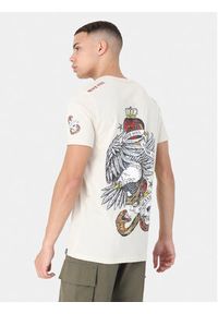 Brave Soul T-Shirt MTS-149FREDDIE Écru Straight Fit. Materiał: bawełna #2