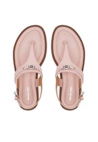 MICHAEL Michael Kors Sandały T-Strap 40S5MAFS4L Różowy. Kolor: różowy. Materiał: skóra #5