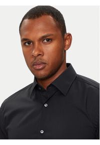 BOSS - Boss Koszula H-Hank-Kent-C1-214 50469345 Czarny Slim Fit. Typ kołnierza: kołnierzyk klasyczny. Kolor: czarny. Materiał: bawełna