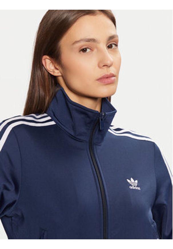Adidas - adidas Bluza adicolor Classics Firebird JC8263 Granatowy Regular Fit. Kolor: niebieski. Materiał: syntetyk