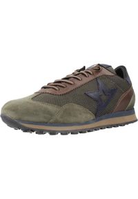 QUERCETTI - Kapcie CETTI C1259 INV26 Zielony. Kolor: zielony. Materiał: skóra. Sport: turystyka piesza