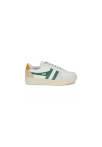 Buty do chodzenia damskie Gola Grandslam Trident. Kolor: biały. Materiał: materiał, skóra. Szerokość cholewki: normalna. Sport: turystyka piesza